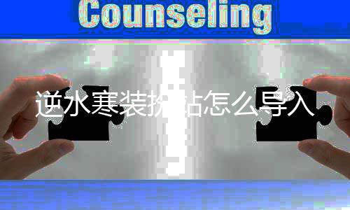 扮站寒装逆水怎么导入